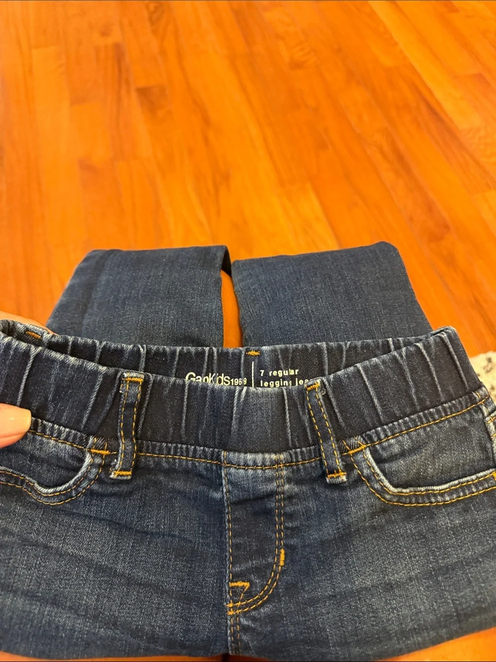 GAPKids Girls Blue Slim Stretch Legging Jeans